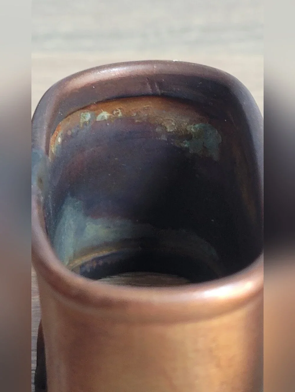 Copper Napkin Rings Set of 6 - Warm Gold Home Rustic Accent